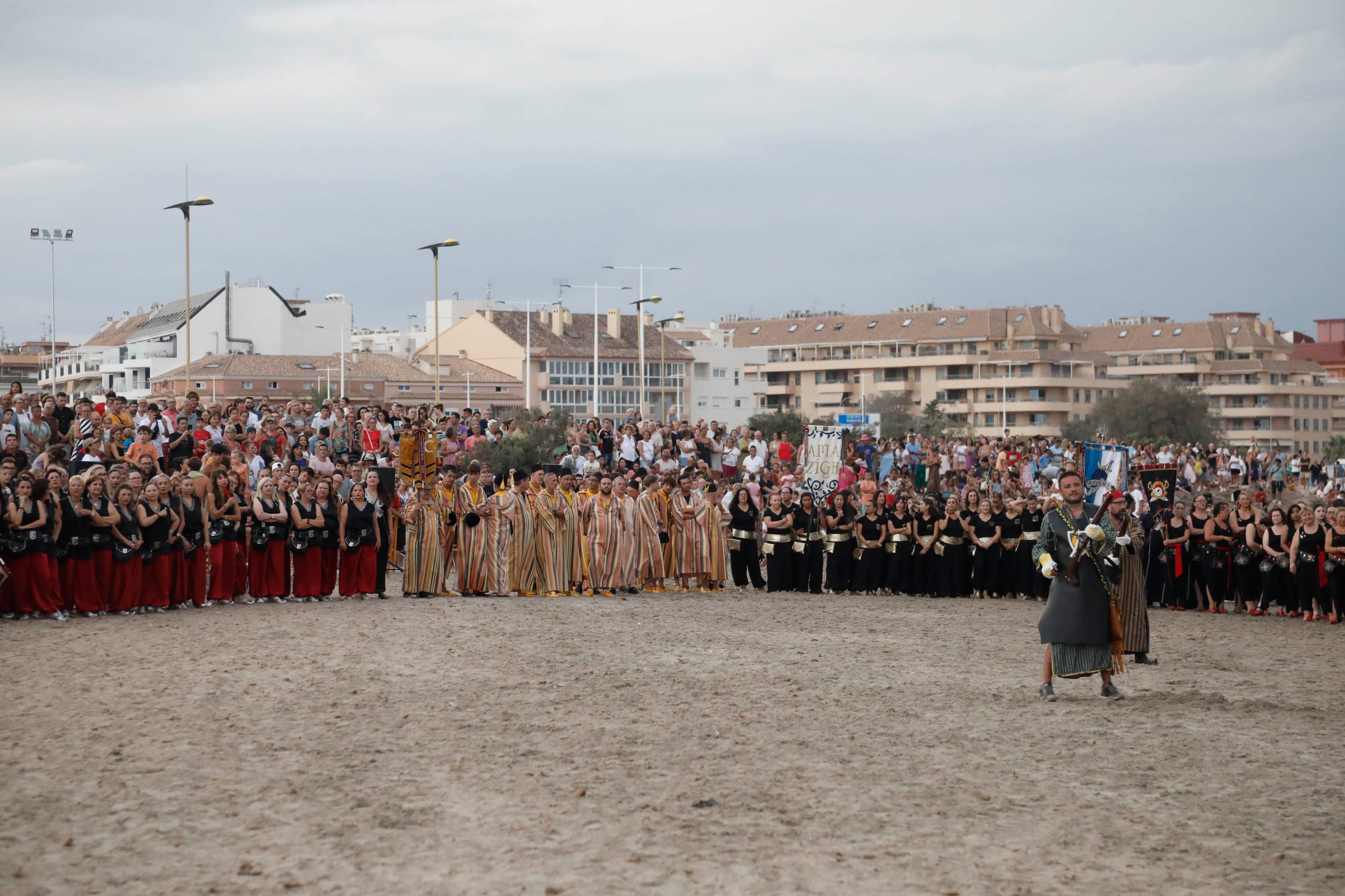 Así ha sido el desembarco moro en Dénia