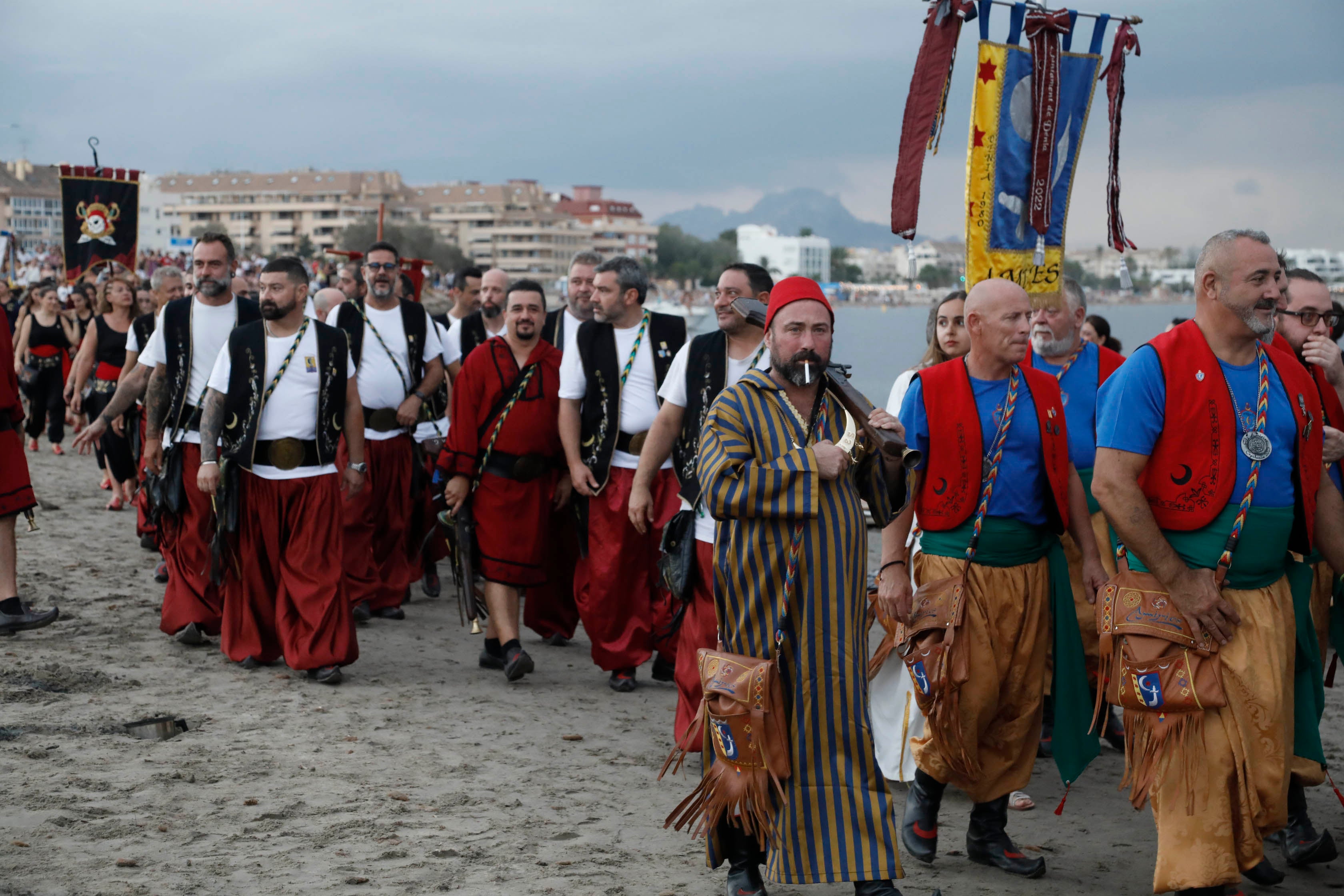 Así ha sido el desembarco moro en Dénia