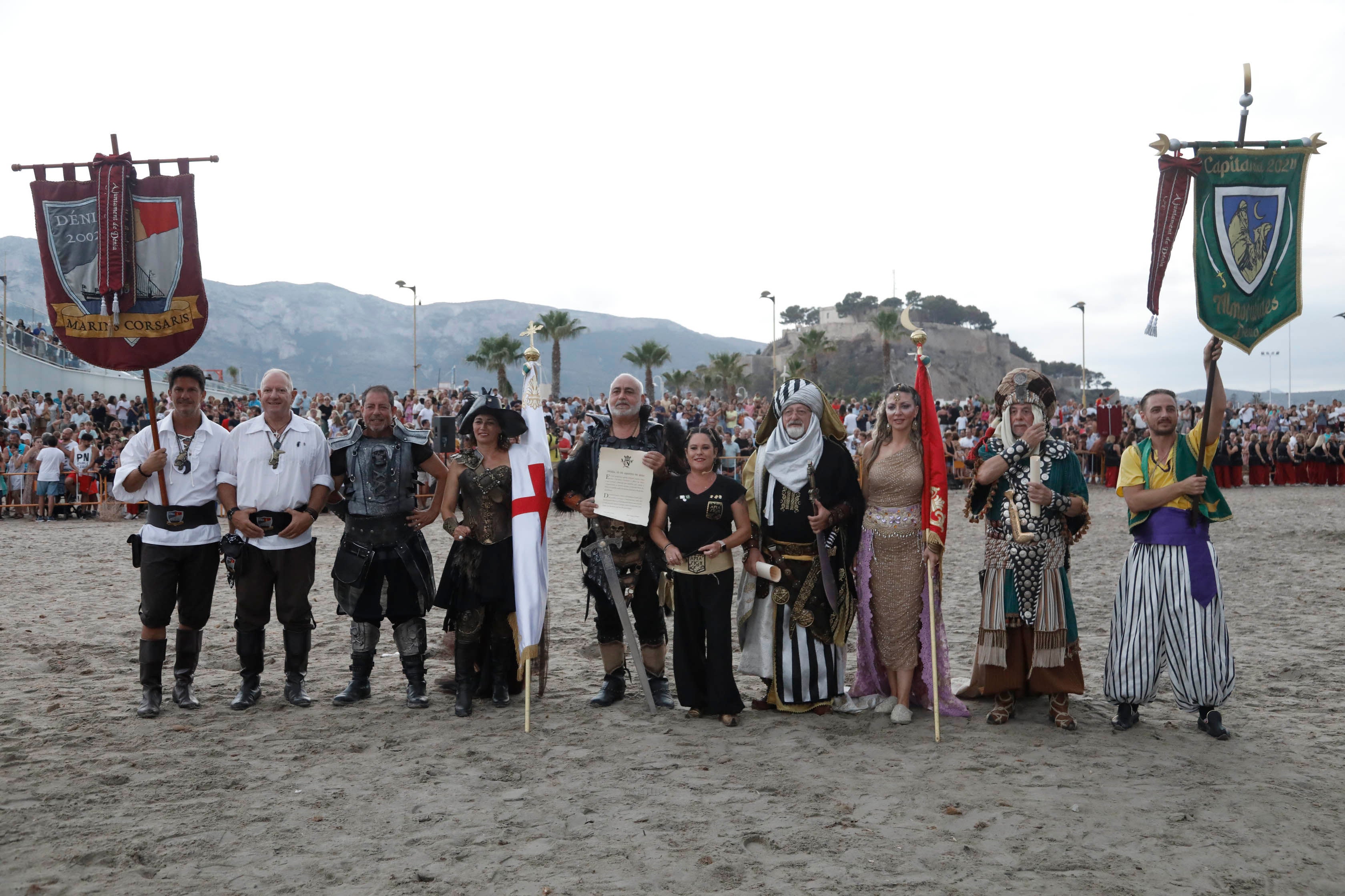 Así ha sido el desembarco moro en Dénia