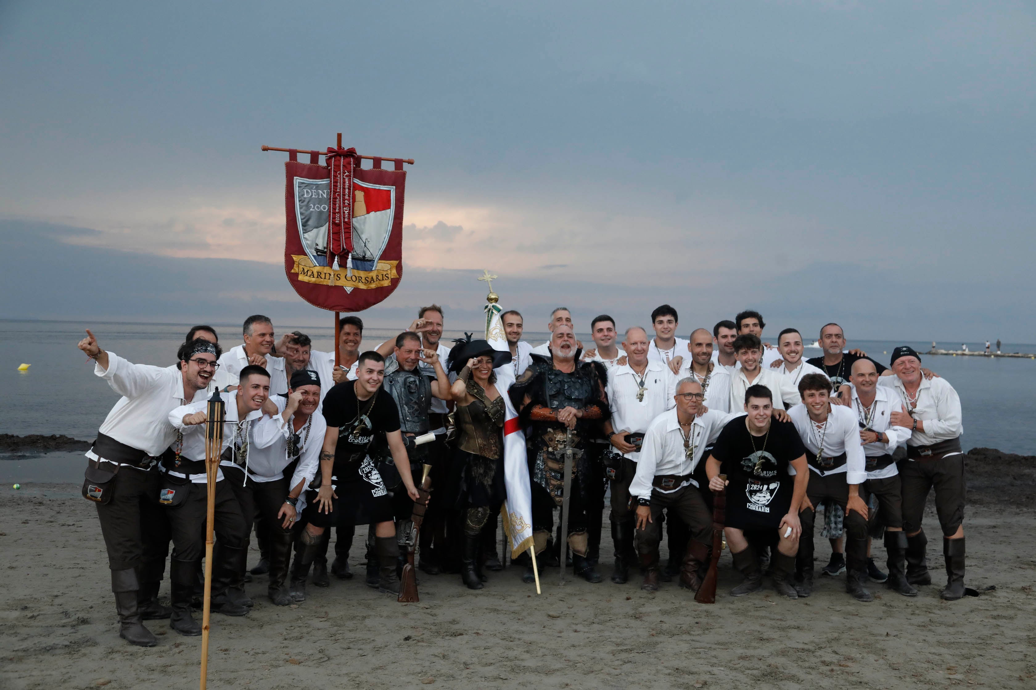 Así ha sido el desembarco moro en Dénia