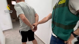 Foto de la detención.