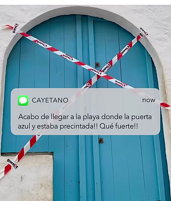 Publicación del grupo Garrot en redes sociales