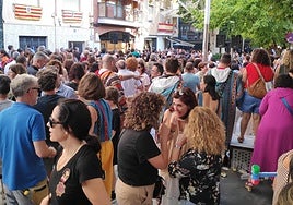 Tardeo con ocasión de las fiestas de Ibi.