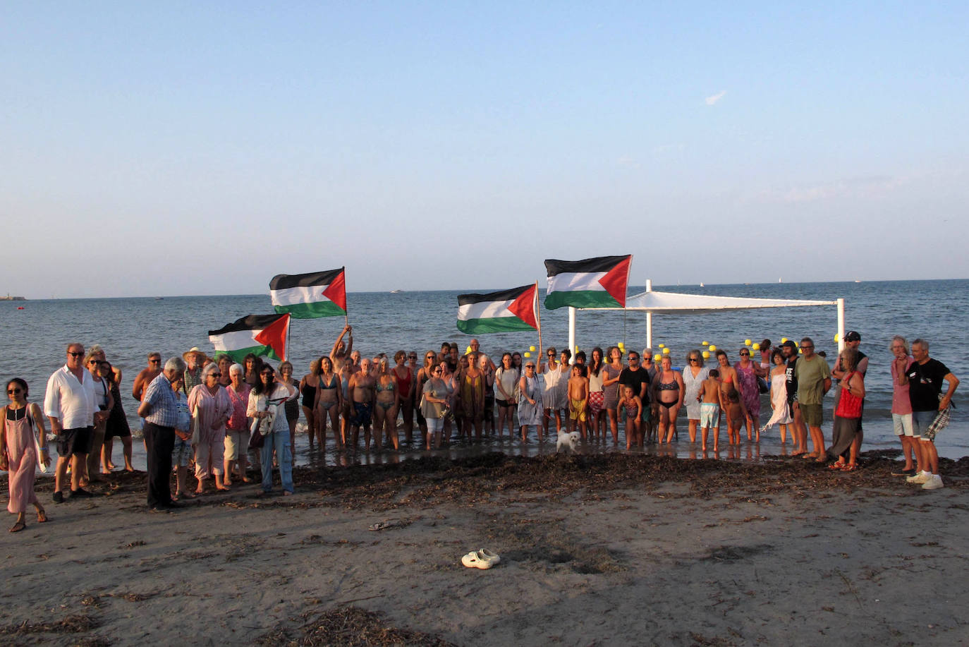 Dénia se moja en solidaridad con Palestina