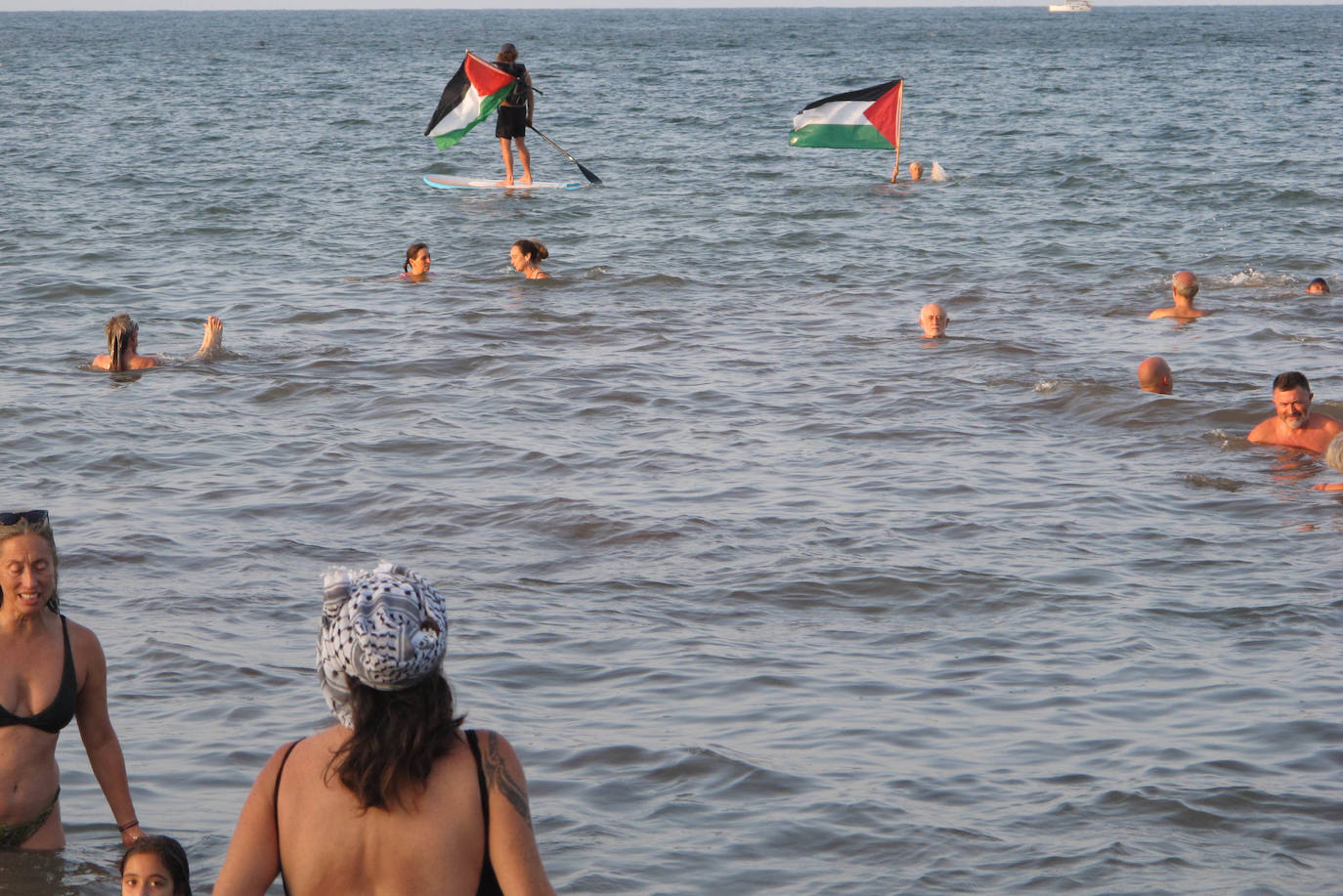 Dénia se moja en solidaridad con Palestina