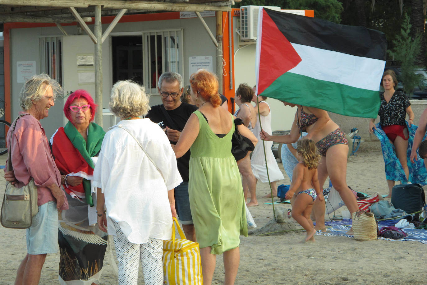 Dénia se moja en solidaridad con Palestina