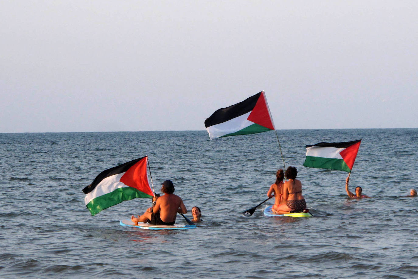 Dénia se moja en solidaridad con Palestina