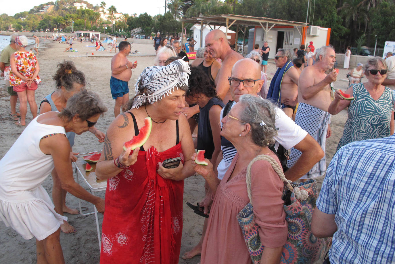 Dénia se moja en solidaridad con Palestina