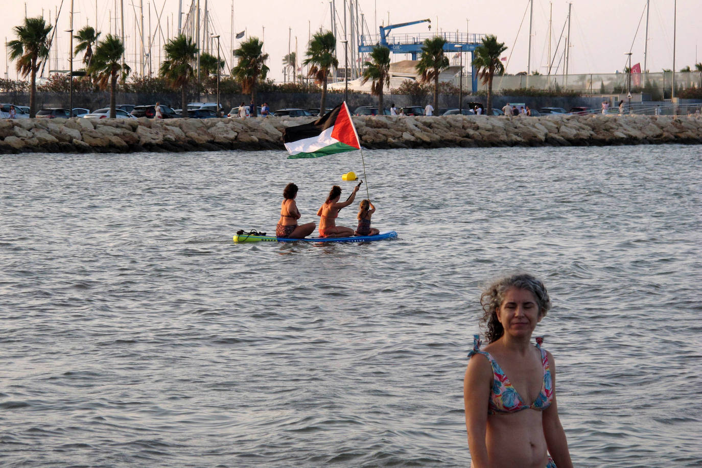 Dénia se moja en solidaridad con Palestina