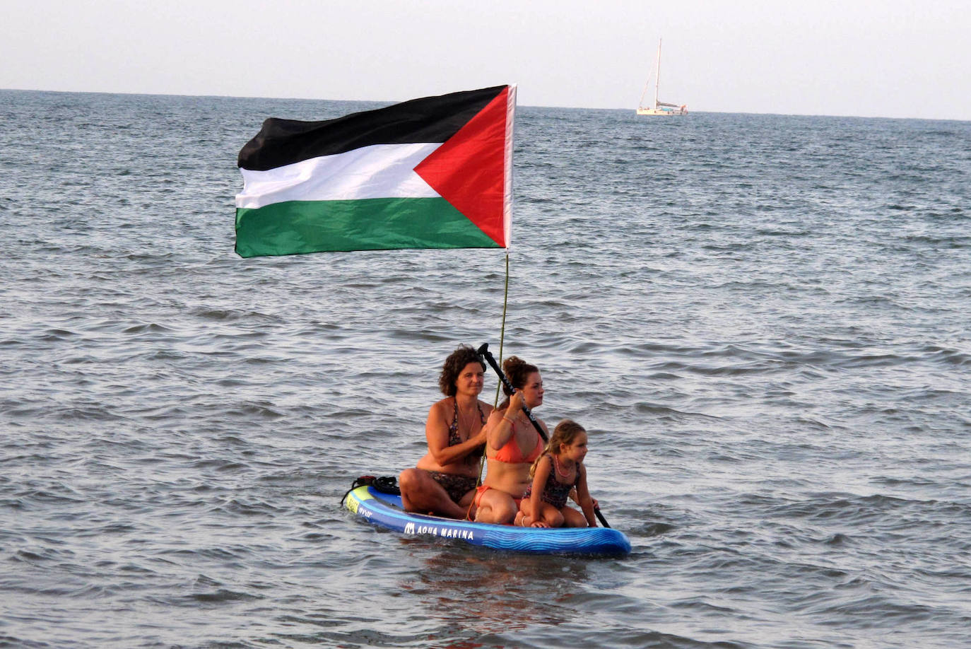 Dénia se moja en solidaridad con Palestina