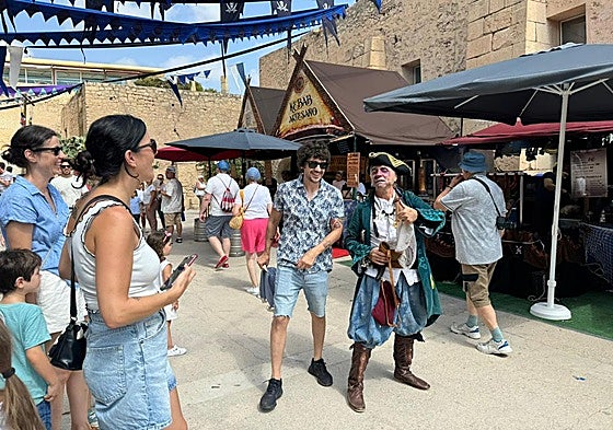 'Fin de semana pirata' en el Castillo de Santa Bárbara.