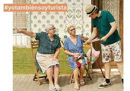 Parte del spot de la campaña 'Yo también soy turista'.