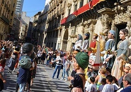 Celebración del 9 d'Octubre en Alicante.