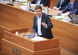 El president de la Generalitat, Carlos Mazón.