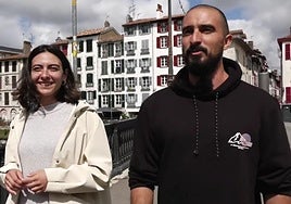 Claudia y Abel en el programa de À Punt, 'Valencians al món'.