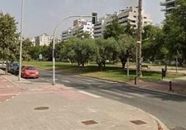 Zona verde en el PAU 5 que se nombrará como Joaquín Rocamora.