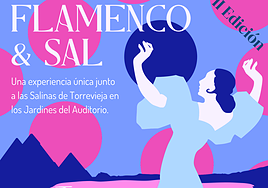 Cartel del evento 'Flamenco y Sal'.