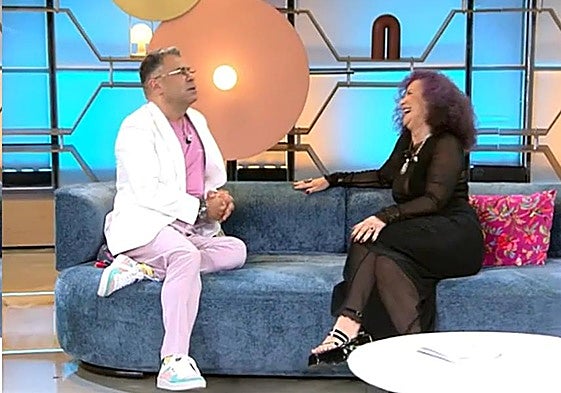 Reyes Caballero en el programa 'El diario de Jorge'.