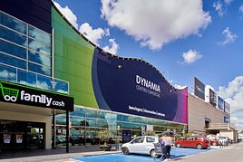 Vista del nuevo centro comercial.