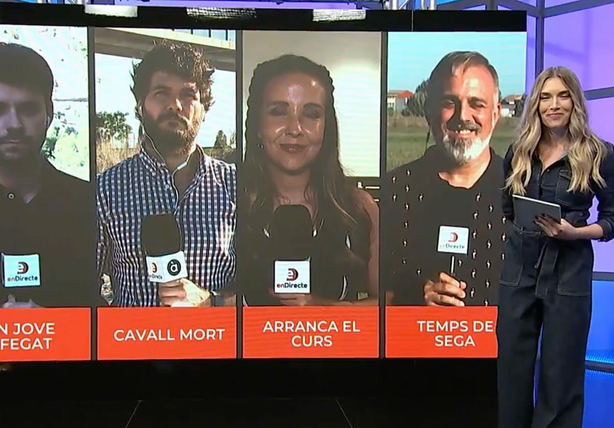 Una de las emisiones de À Punt.