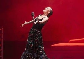 Anabel Dueñas en 'Rocío Jurado, el musical'.
