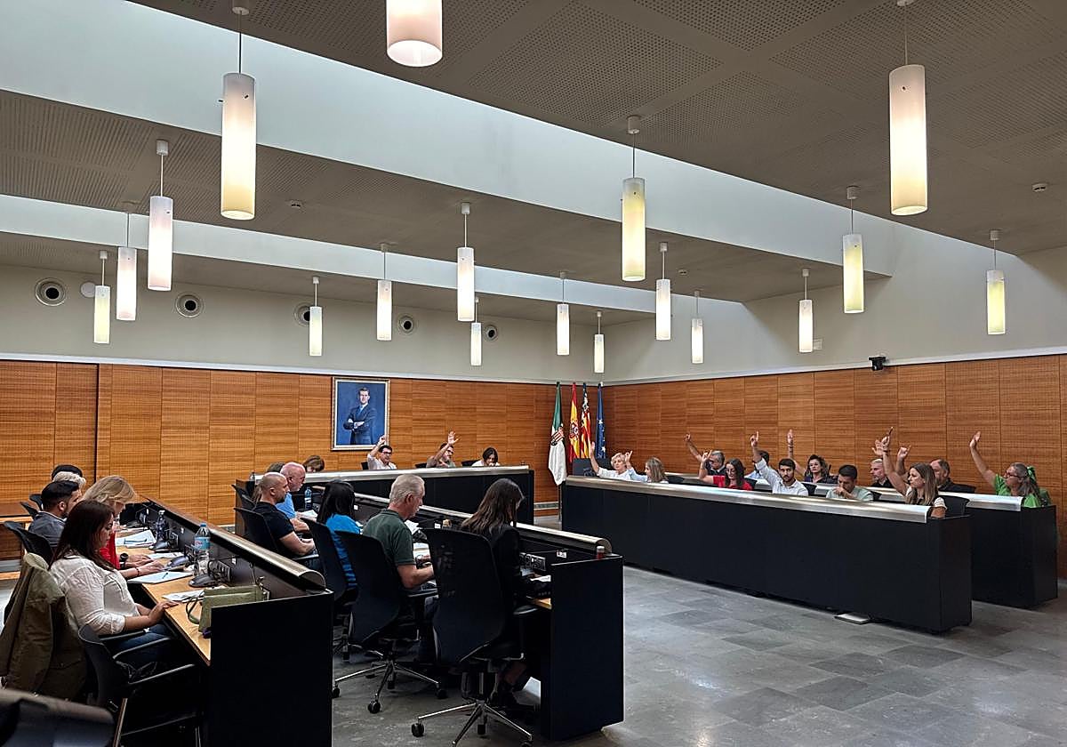 Pleno de San Vicente.