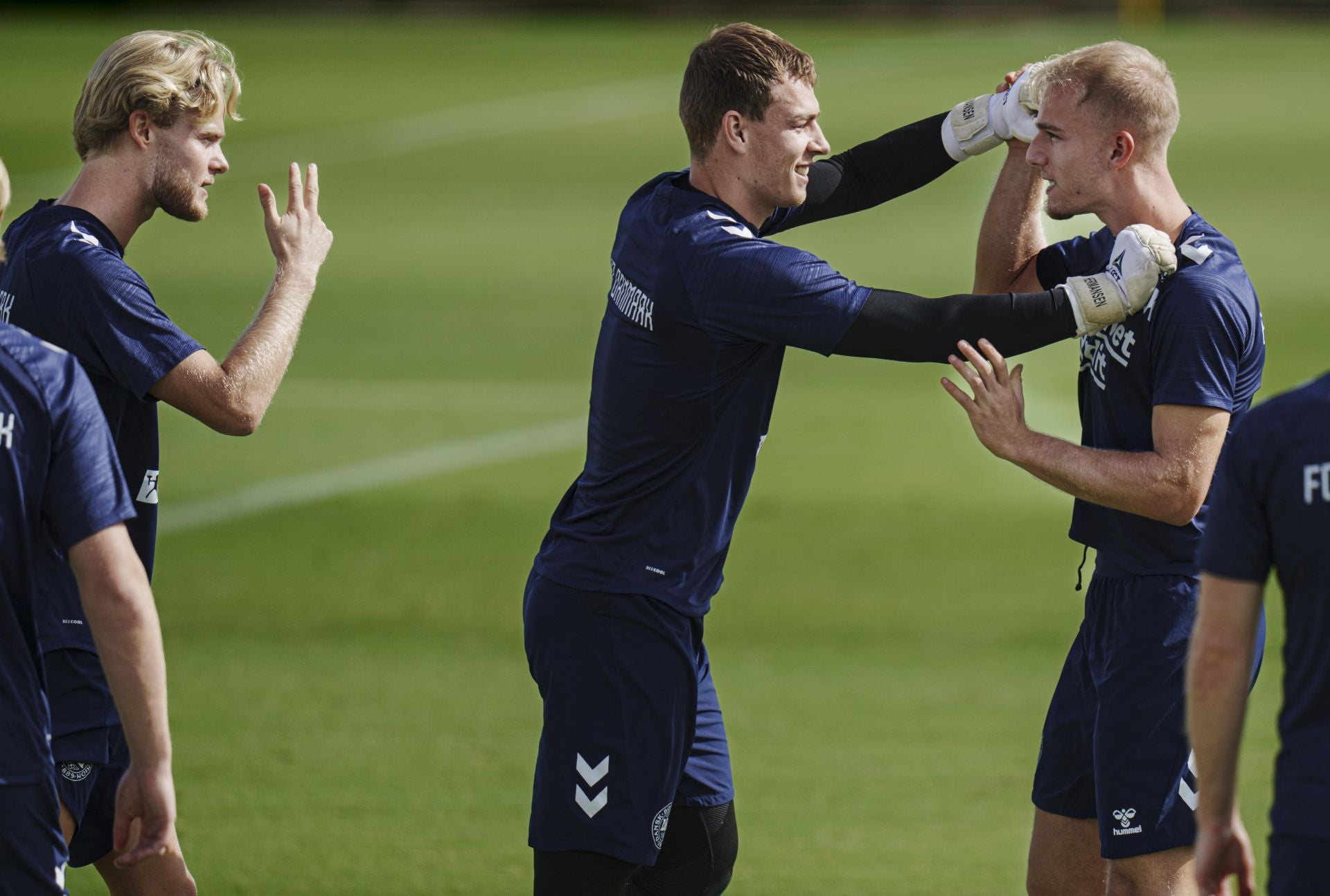 Dinamarca entrena en un pueblo de Alicante antes de enfrentarse a España