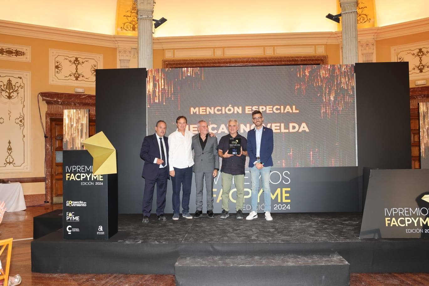 La IV Gala de Premios de Facpyme en imágenes