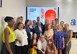 Presentación de Alicante Fashion Week, en la Diputación de Alicante.