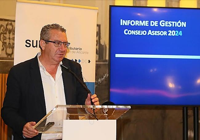 El presidente de la Diputación, Toni Pérez.