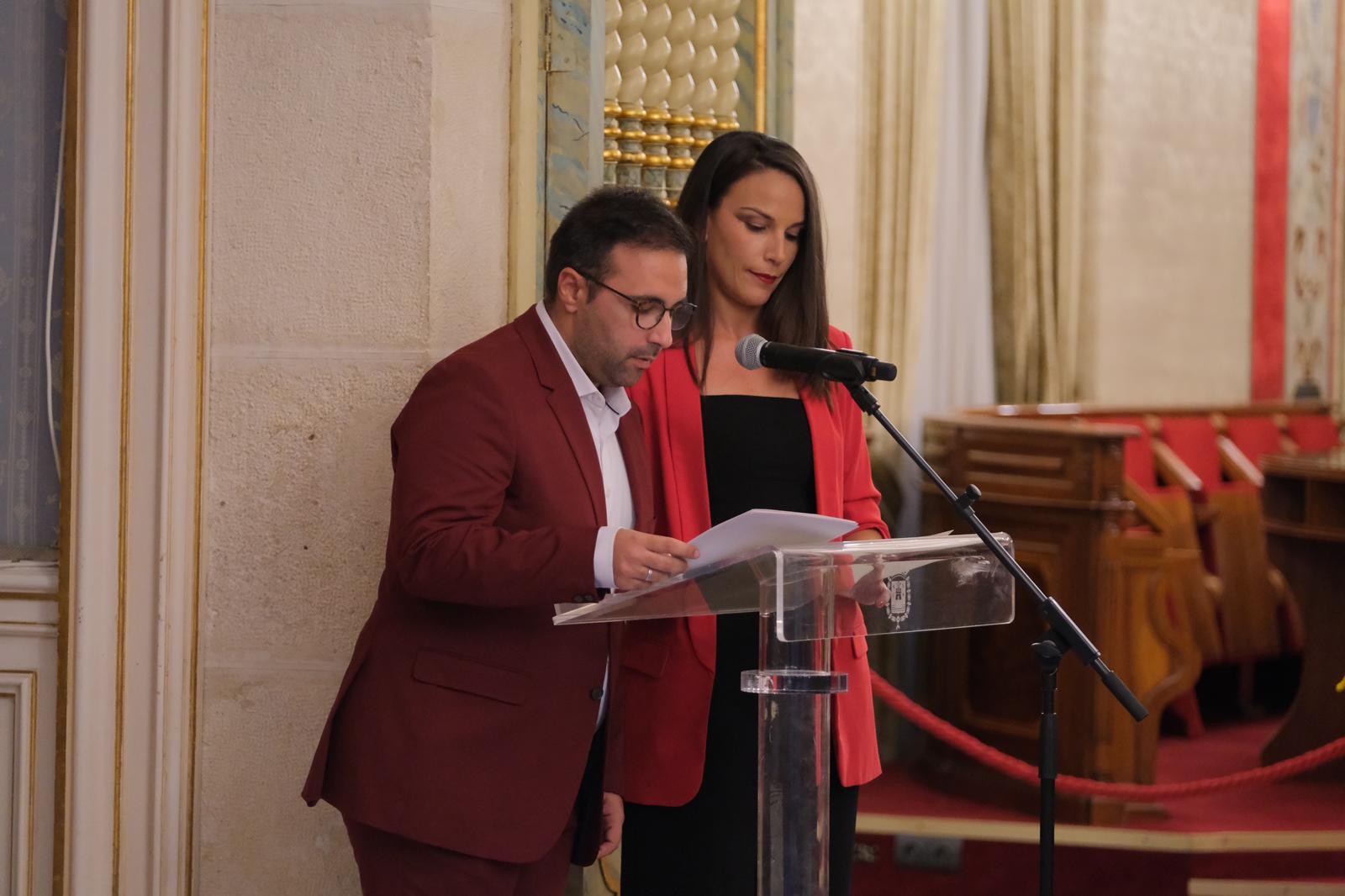 La recepción de las candidatas a reinas de la Fafba, en imágenes