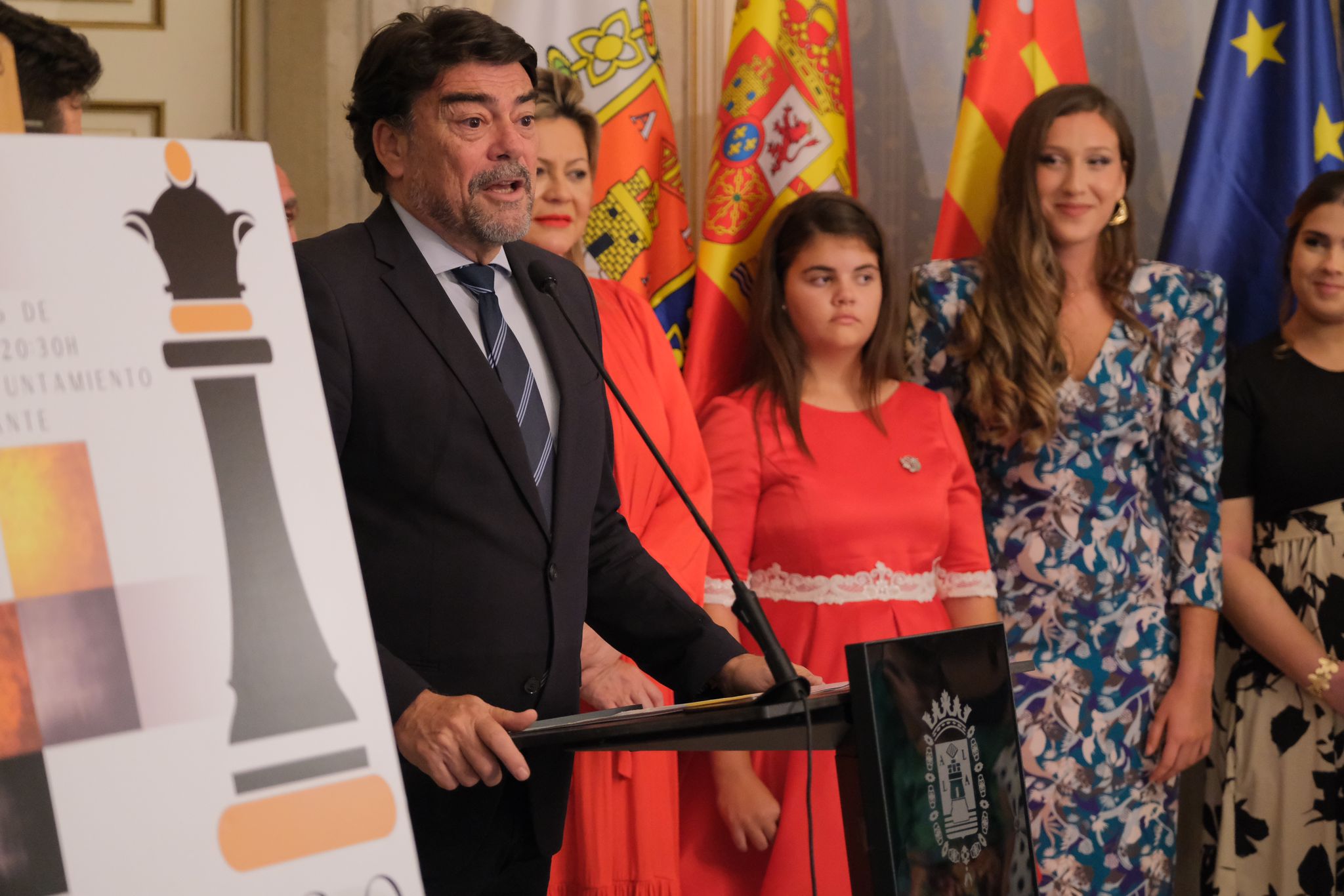 La recepción de las candidatas a reinas de la Fafba, en imágenes