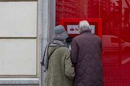 Imagen de un cajero automático.