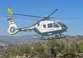 Imágenes del rescate del cadáver.