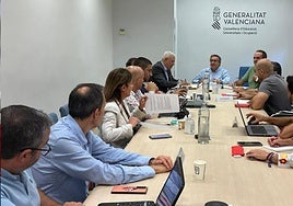 Reunión entre Conselleria y Sindicatos.