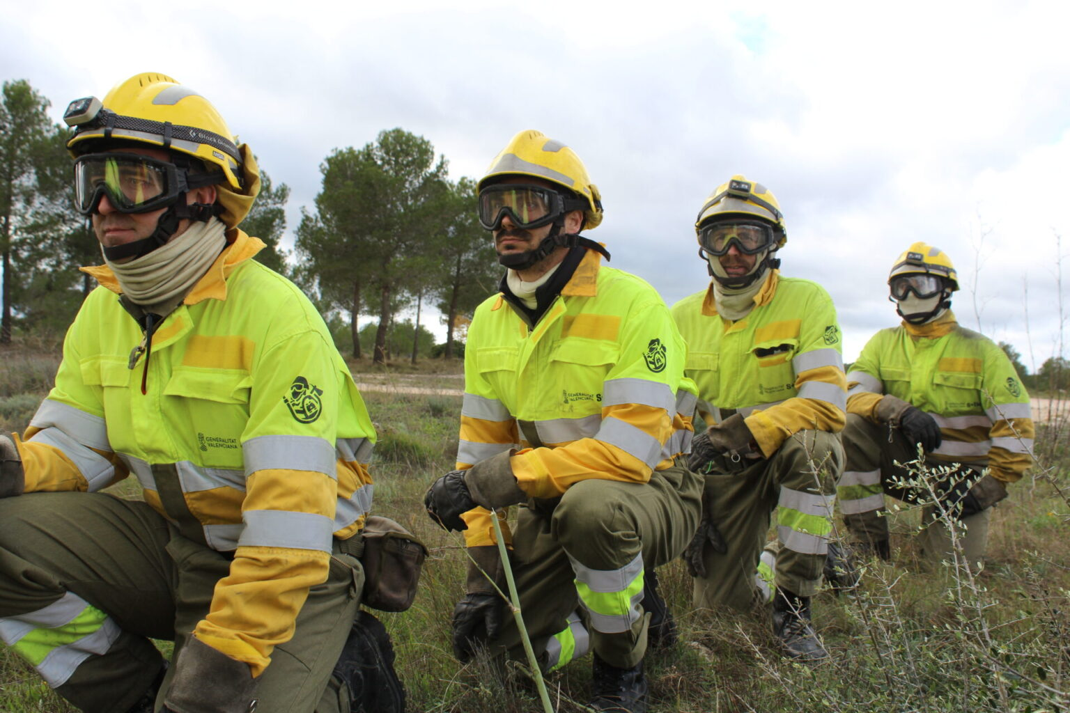 Bomberos forestales de la Comunitat.
