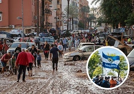 Municipio de Paiporta afectado por las lluvias torrenciales/Aficionados del Hércules.