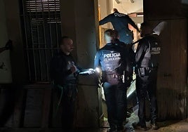 Agentes de Benidorm trabajando en Valencia