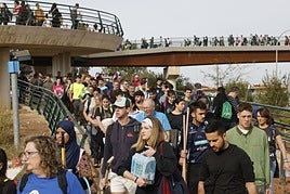 Voluntarios camino a los pueblos afectados por la DANA.