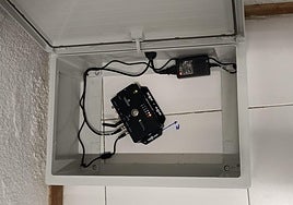 Imagen de un sismógrafo.