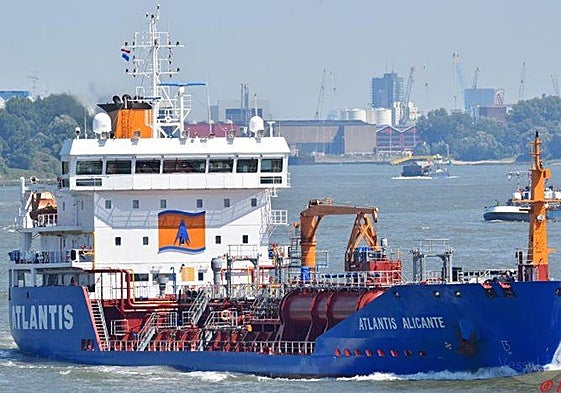 La embarcación 'Atlantis Alicante'.