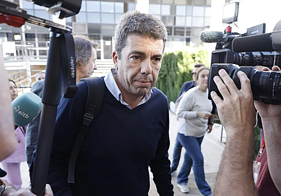 El president de la Generalitat Valenciana, Carlos Mazón.