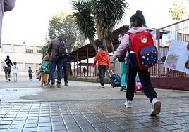 La actividad escolar se ha suspendido en algunos municipios de la Marina Alta.