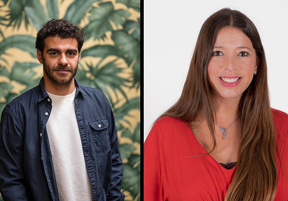 Rafa Segura y Natàlia Gisbert.