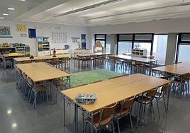 Una de las nuevas aulas habilitadas en la UA.