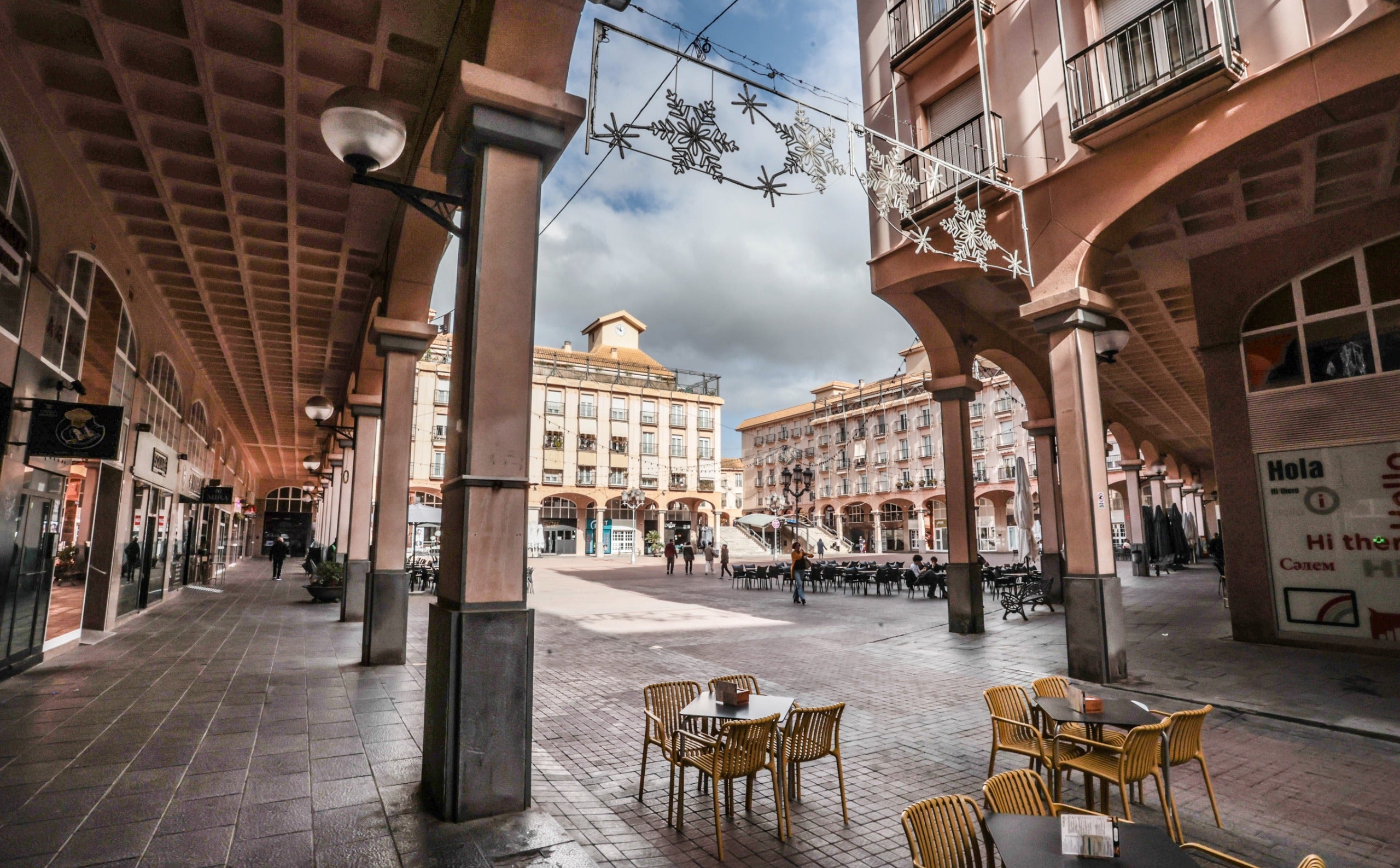 Plaza Mayor de Elda.