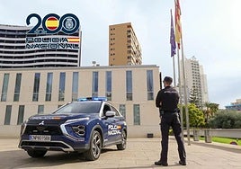 Imagen de archivo de la Policía Nacional en Benidorm.