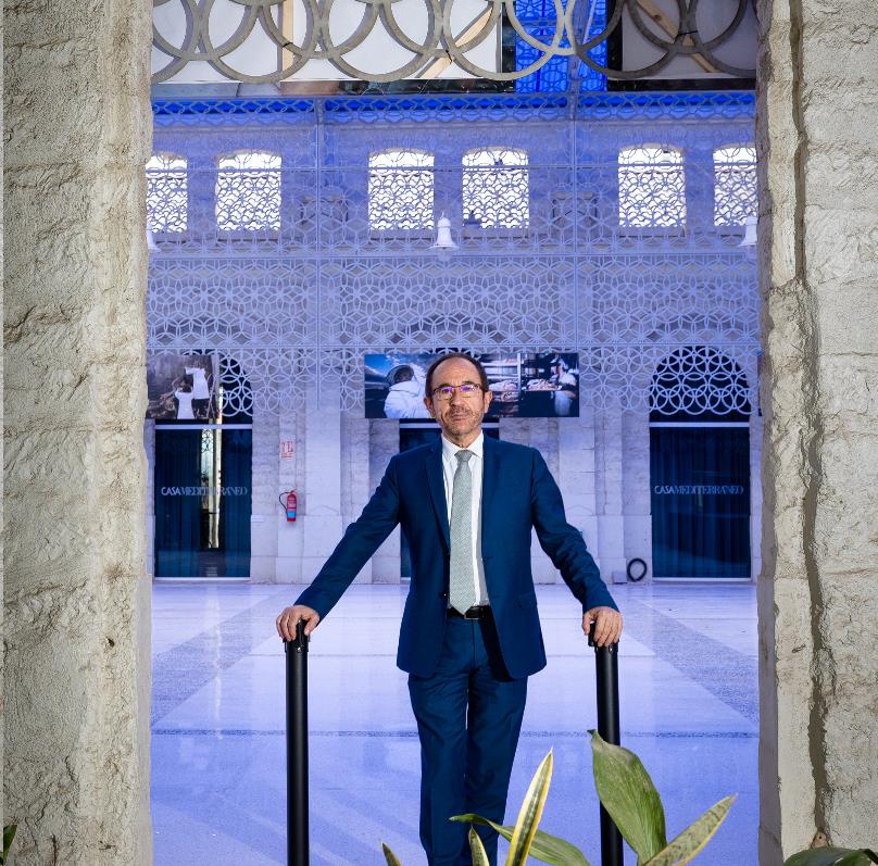 Andrés Perelló, director general de Casa Mediterráneo.