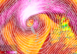 La borrasca Bert tendrá su centro al oeste de las islas británicas.