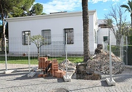 Estado actual del Pabellón 13.